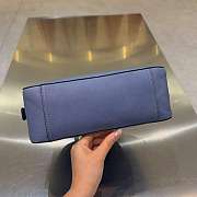 Colestore  Miu Miu Aviation Blue Vivant Nappa Leather Bag  32 x 17 x 9.5cm - 5