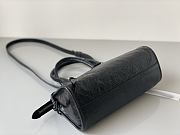 Colestore  Miu Miu Black with Gold Hardware Motorcycle Bag 29 x 15 x 10cm - 6