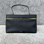 Colestore  CELINE RECTANGLE IN SUPPLE CALFSKIN - BLACK 29.5 x 13 x 3.5 CM - 1