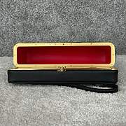 Colestore  CELINE RECTANGLE IN SUPPLE CALFSKIN - BLACK 29.5 x 13 x 3.5 CM - 6