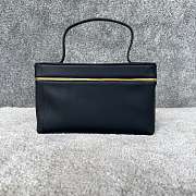 Colestore  CELINE RECTANGLE IN SUPPLE CALFSKIN - BLACK 29.5 x 13 x 3.5 CM - 5