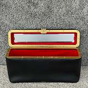Colestore  CELINE RECTANGLE IN SUPPLE CALFSKIN - BLACK 29.5 x 13 x 3.5 CM - 3