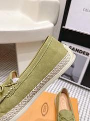 Colestore TOD'S Loafers in Nubuck Olive Green  - 5