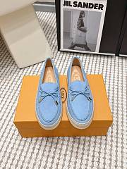 Colestore TOD'S Loafers in Nubuck Light Blue - 1