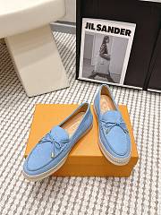 Colestore TOD'S Loafers in Nubuck Light Blue - 3