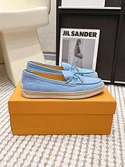 Colestore TOD'S Loafers in Nubuck Light Blue - 2