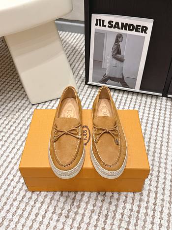 Colestore TOD'S Loafers in Nubuck Brown