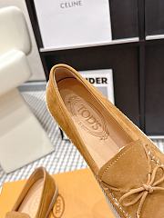 Colestore TOD'S Loafers in Nubuck Brown - 2