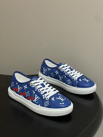 Colestore Louis Vuitton LV x TM LV Lagoon Sneaker Monogram coated canvas Blue