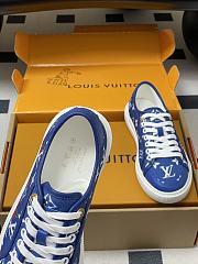 Colestore Louis Vuitton LV x TM LV Lagoon Sneaker Monogram coated canvas Blue - 5