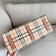 Colestore  Burberry Medium Freya Tote in Archive beige/briar brown 40 x 16 x 30cm - 6