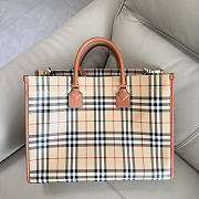 Colestore  Burberry Medium Freya Tote in Archive beige/briar brown 40 x 16 x 30cm - 3
