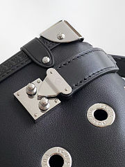 Colestore  Louis Vuitton Side Trunk PM Black Calfskin leather 20.5 x 13.5 x 7.5 cm - 2