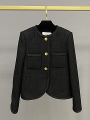 Colestore Celine Tweed Jacket Black  - 1