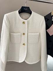 Colestore Celine Tweed Jacket White - 5