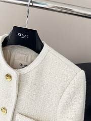 Colestore Celine Tweed Jacket White - 4