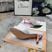 Colestore Dolce & Gabbana Mules in patent leather White Keira shape  - 5