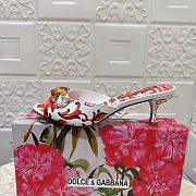 Colestore Dolce & Gabbana Majolica-print Brocade Keira mules with embroidery Multi-colored Keira shape - 5