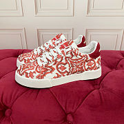 Colestore  Dolce & Gabbana Majolica-print canvas portofino sneakers  Multi-colored Portofino Light Strobel shape - 5