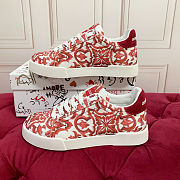 Colestore  Dolce & Gabbana Majolica-print canvas portofino sneakers  Multi-colored Portofino Light Strobel shape - 4