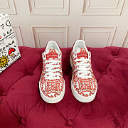Colestore  Dolce & Gabbana Majolica-print canvas portofino sneakers  Multi-colored Portofino Light Strobel shape - 2