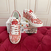 Colestore  Dolce & Gabbana Majolica-print canvas portofino sneakers  Multi-colored Portofino Light Strobel shape - 6