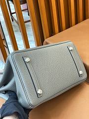Colestore  Hermes  Gris Pantin Togo Shoulder Birkin 29 Palladium Hardware  - 4