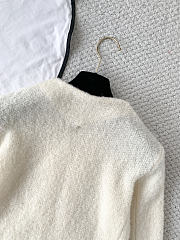 Colestore Miu Miu zip-up textured knit jacket featuring front patch pockets - 5