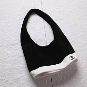 Colestore Chanel Spring Summer 2026   Beachwear Set   Cotton  Black & White 17x20cm - 5