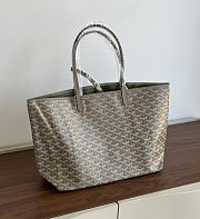 Colestore Goyard Saint Louis Claire-Voie tote bag in Khaki 47×27×16cm - 5
