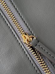 Colestore Chanel Fall Winter 2026 Pre-Collection Mini Flap bag   Suede Calfskin & Gold Metal  Dark Grey 13x20x6cm - 3
