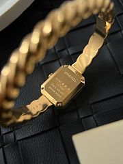 Colestore Chanel Première Galon watch Yellow gold, black-lacquered dial 19.7 x 15.2 x 7.5 mm - 4