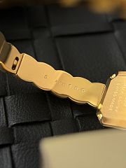 Colestore Chanel Première Galon watch Yellow gold, black-lacquered dial 19.7 x 15.2 x 7.5 mm - 5