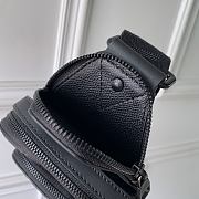 Colestore Louis Vuitton Avenue Slingbag PM Black Taurillon Monogram cowhide leather 16 × 33 × 5.5  - 5