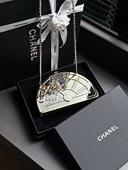 Colestore Chanel Métiers d’art 2026   Elevator Minaudiere   Silver-Tone & Gold-Tone Metal  Silvery & Golden 15.5 x 21.5 x 3cm - 5