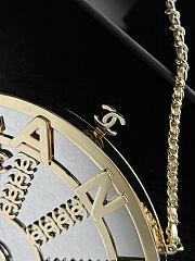 Colestore Chanel Métiers d’art 2026   Elevator Minaudiere   Silver-Tone & Gold-Tone Metal  Silvery & Golden 15.5 x 21.5 x 3cm - 2