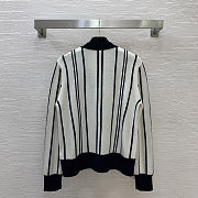 Colestore Fall Winter 2026 Pre-Collection   Cardigan   Cashmere & Wool  Ecru & Dark Navy Blue - 6