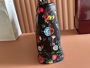 Colestore  Gucci Tribeca large tote bag Black and multicolor Gucci Flora coated canvas 38x29.5x13cm - 4