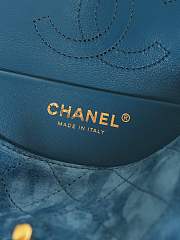 	 Colestore Chanel FALL WINTER 2026 PRE-COLLECTION MINI FLAP BAG Suede Calfskin & Gold-Tone Metal Blue 13x20x6cm - 2