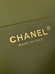 	 Colestore Chanel FALL WINTER 2026 PRE-COLLECTION MINI FLAP BAG Suede Calfskin & Gold-Tone Metal Khaki 13x20x6cm - 6