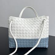 Colestore  Bottega Veneta Medium Andiamo in Alabaster/minera 32x25x11cm - 3