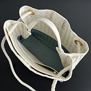 Colestore  Bottega Veneta Medium Andiamo in Alabaster/minera 32x25x11cm - 6