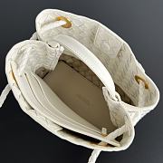 Colestore   Bottega Veneta Small Andiamo in Alabaster/ecru 25x20x10cm - 5