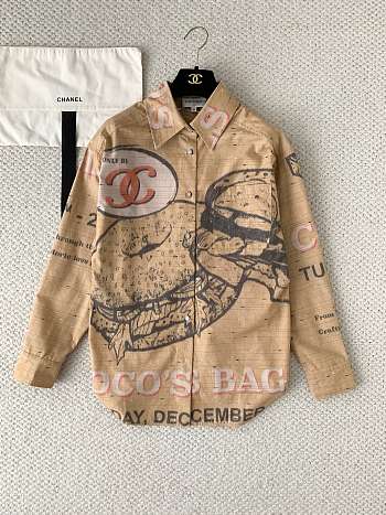 Colestore Chanel Métiers d’art 2026 Shirt   Cotton & Mixed Fibers  Brown & Multicolor