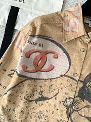 Colestore Chanel Métiers d’art 2026 Shirt   Cotton & Mixed Fibers  Brown & Multicolor - 5