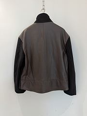 Colestore Hermes Leather Trim Wool Jacket Size 46-54 - 5
