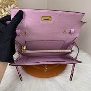 Colestore Hermes Mauve Sylvestre Epsom Kelly Woc Epsom Wallet Gold Hardware - 4