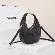 	 Colestore Celine Teen Celine Lulu In Grained calfskin - Black 21x24x5cm - 2