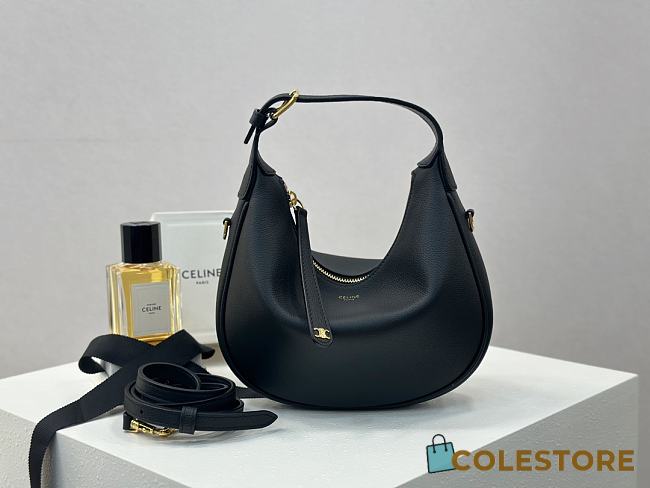 	 Colestore Celine Teen Celine Lulu In Grained calfskin - Black 21x24x5cm - 1