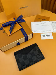 Colestore Louis Vuitton Neo Card Holder Damier Graphite Canvas 8 x 11 cm - 2